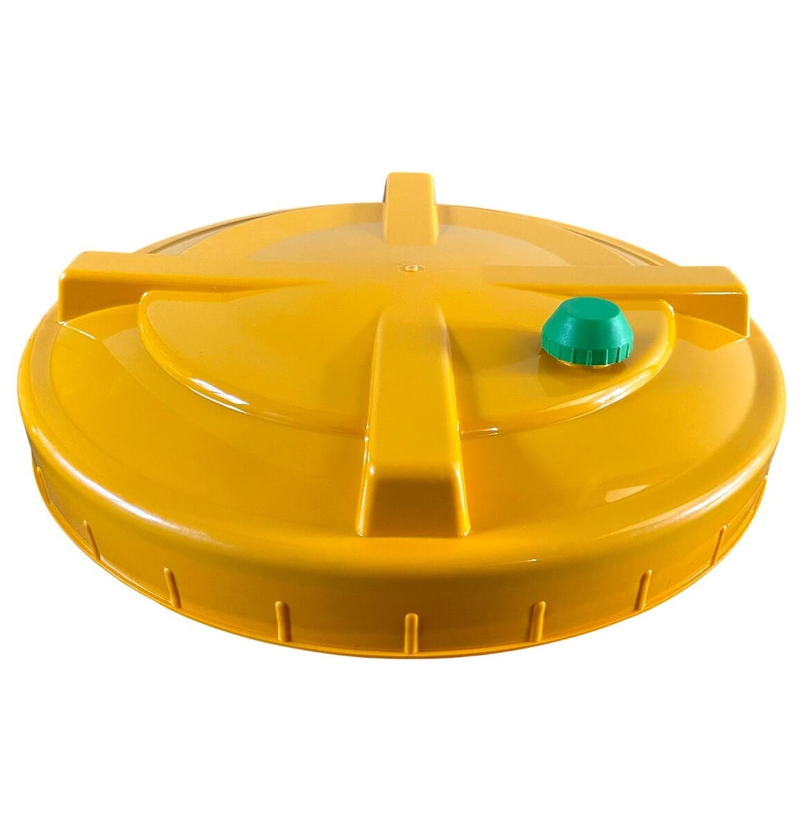 Double Layer Inner Half Threaded Lid with Air Breather 425mm plastic water tank lid - INJECTO PLAST India
